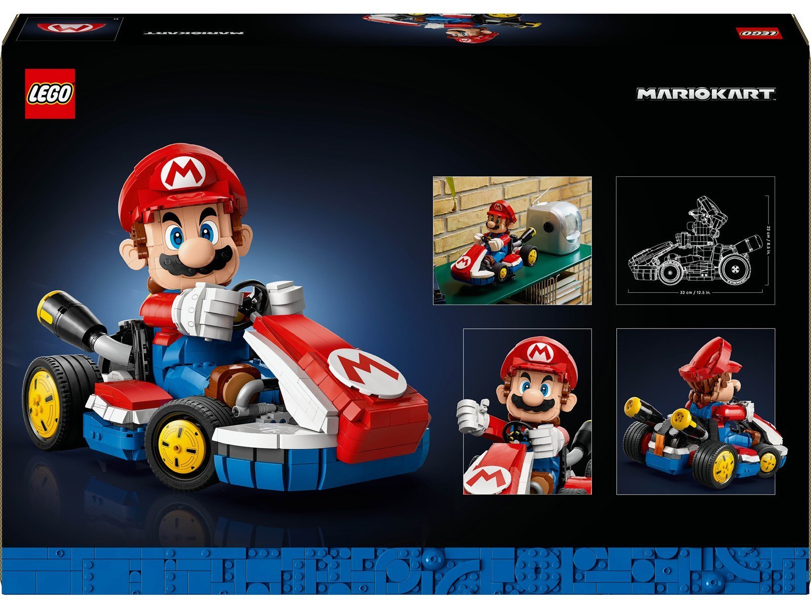 LEGO Super Mario 72037 Mario Kart™: Mario & Standard-Kart