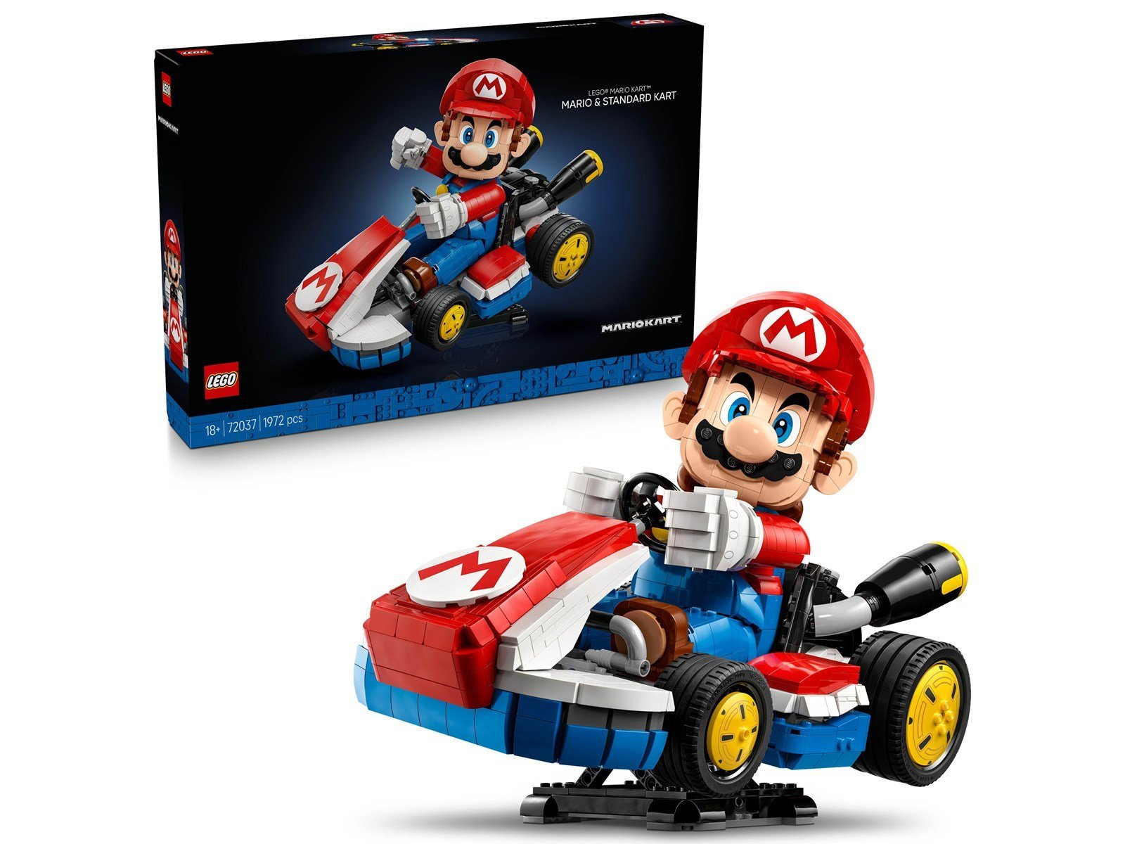 LEGO Super Mario 72037 Mario Kart™: Mario & Standard-Kart