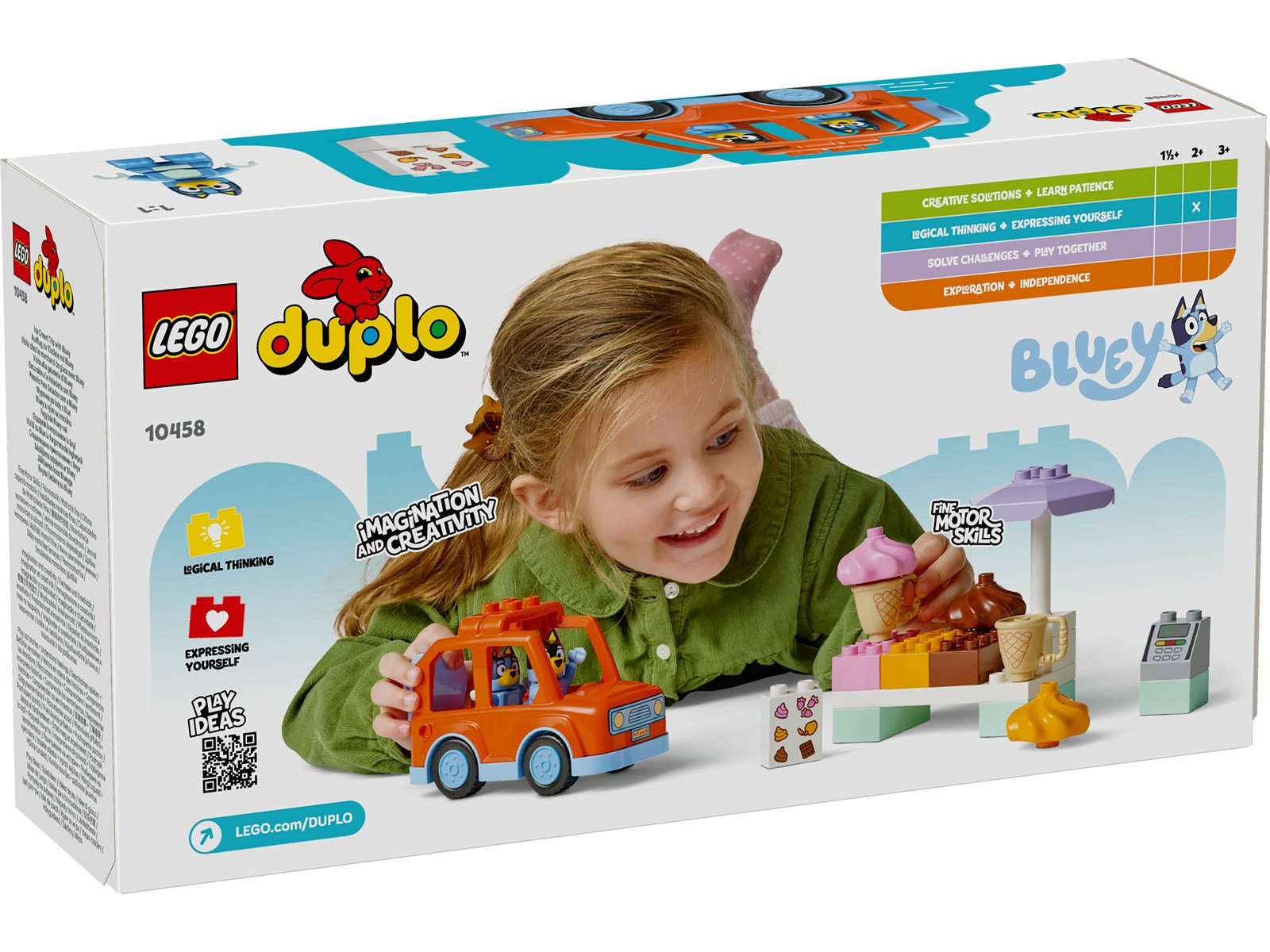 LEGO 10458 Ausflug zur Eisdiele mit Bluey