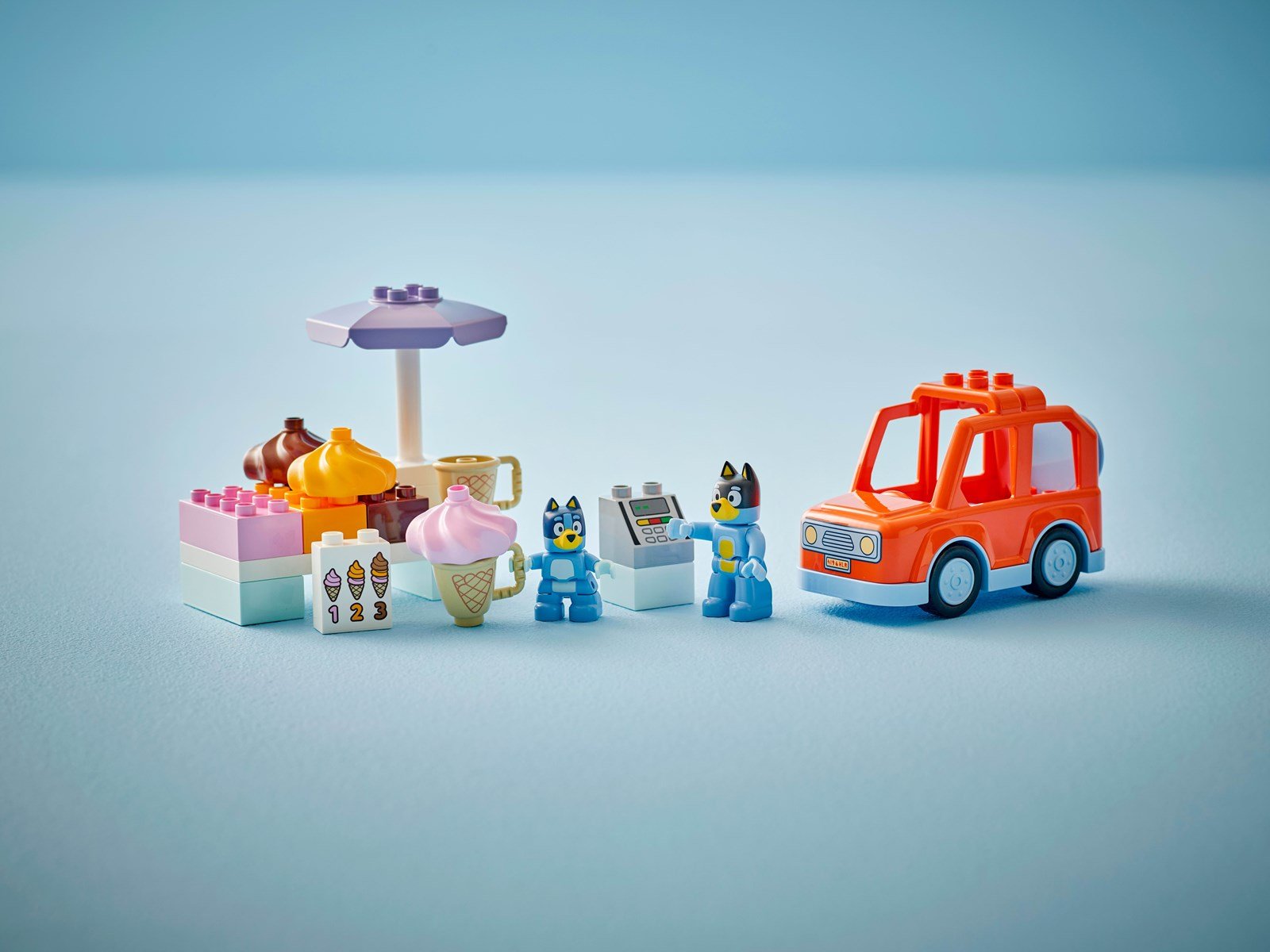 LEGO 10458 Ausflug zur Eisdiele mit Bluey