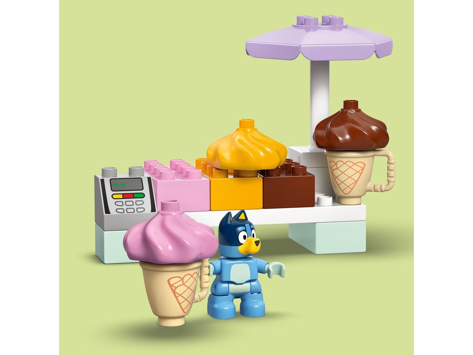 LEGO 10458 Ausflug zur Eisdiele mit Bluey