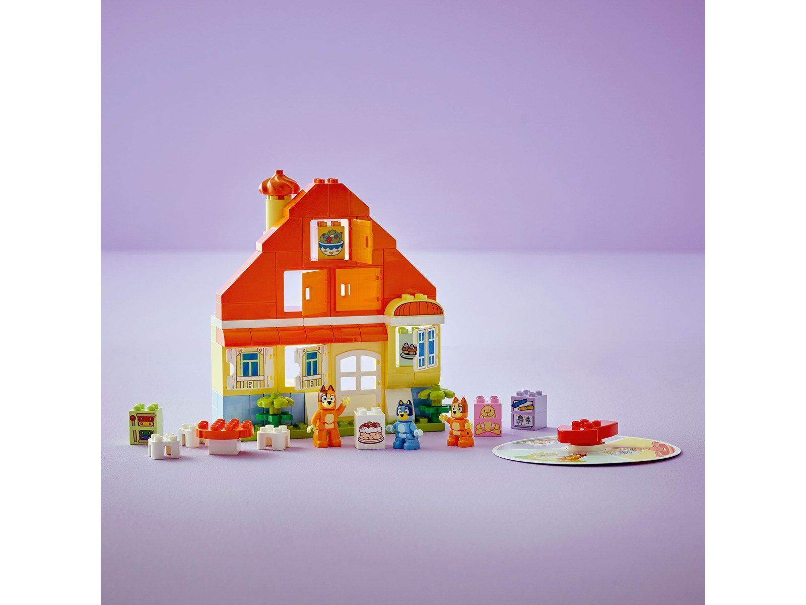 LEGO Bluey 10459 Blueys Familienhaus mit Memory-Spiel