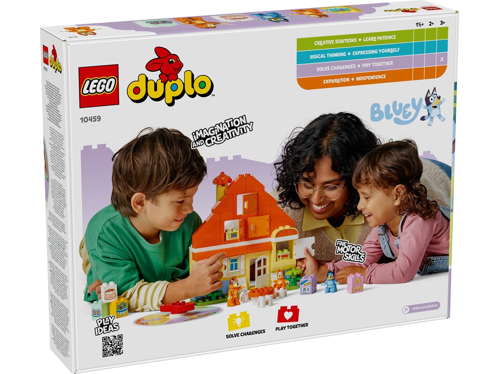 LEGO Bluey 10459 Blueys Familienhaus mit Memory-Spiel