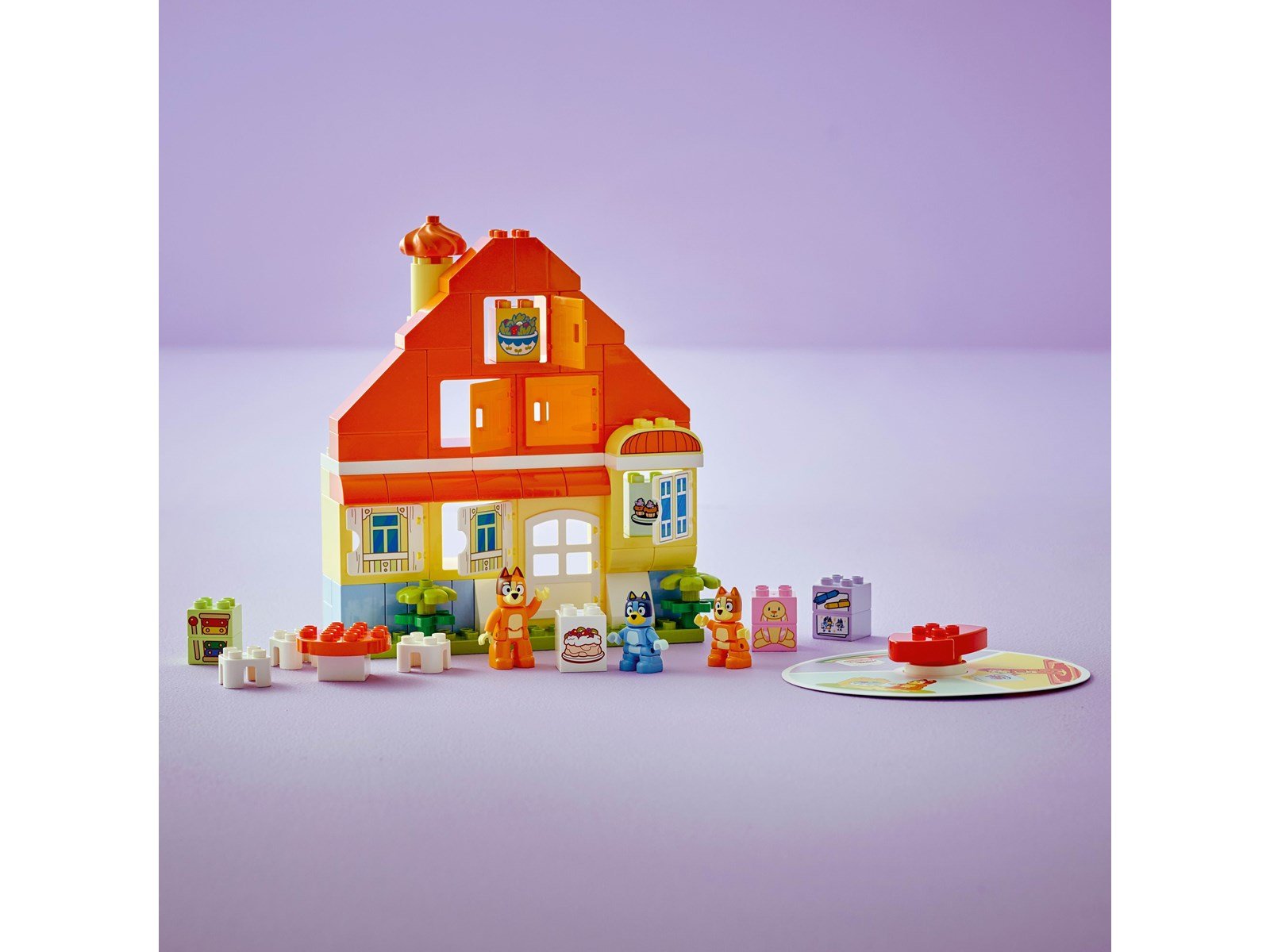 LEGO Bluey 10459 Blueys Familienhaus mit Memory-Spiel