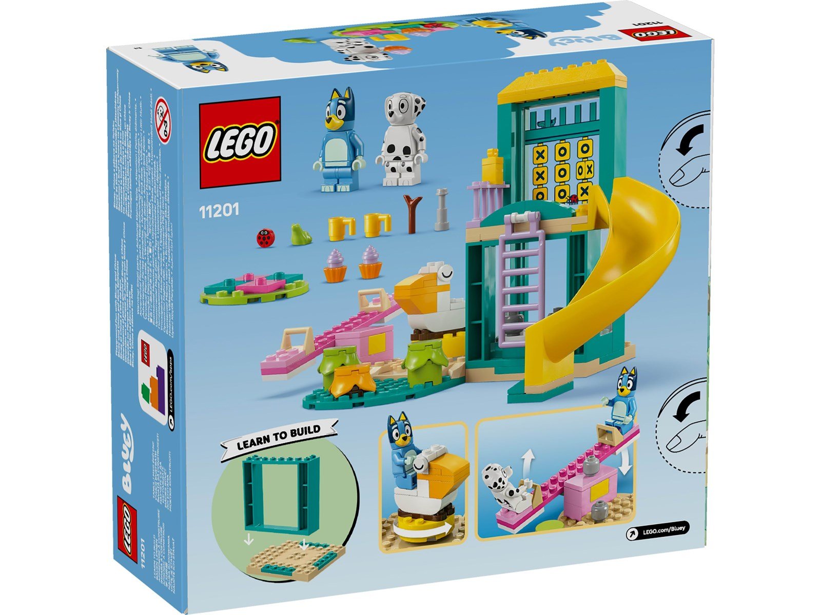 LEGO Bluey 11201 Bluey und Chloe auf dem Spielplatz