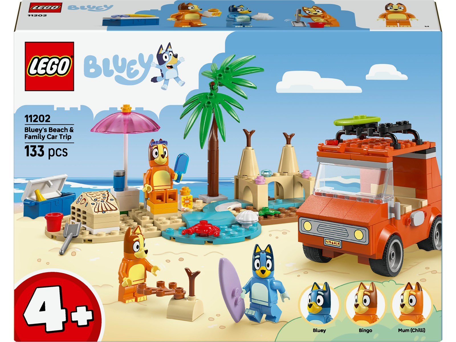 LEGO Bluey 11202 Blueys Strandausflug