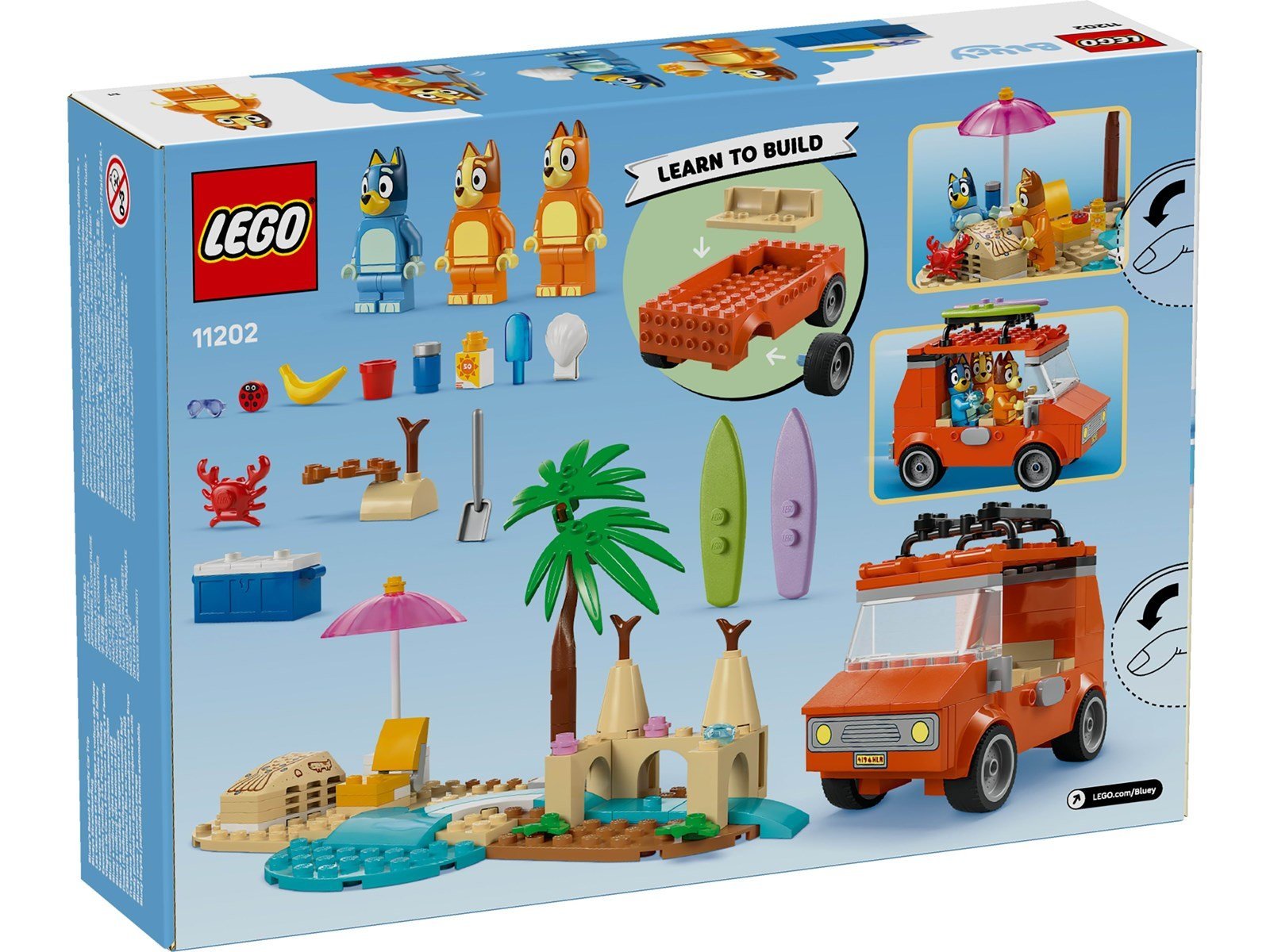LEGO Bluey 11202 Blueys Strandausflug