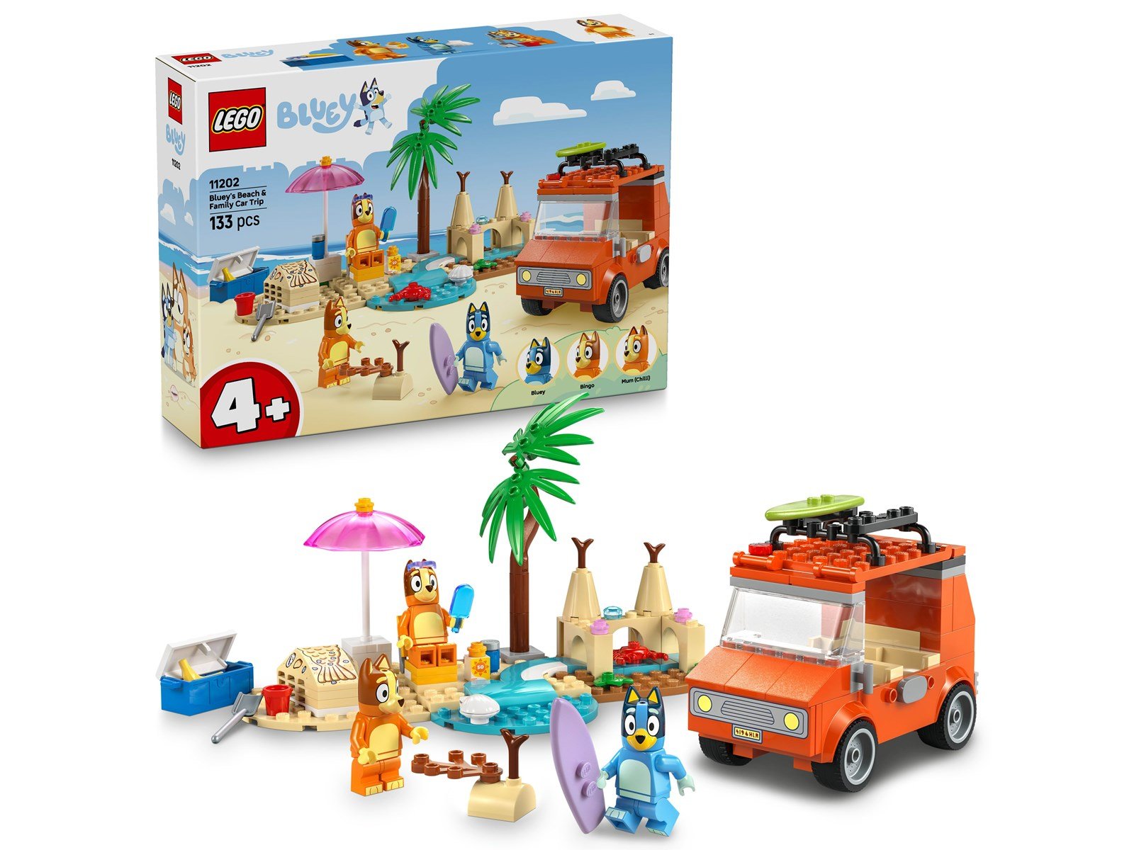 LEGO Bluey 11202 Blueys Strandausflug