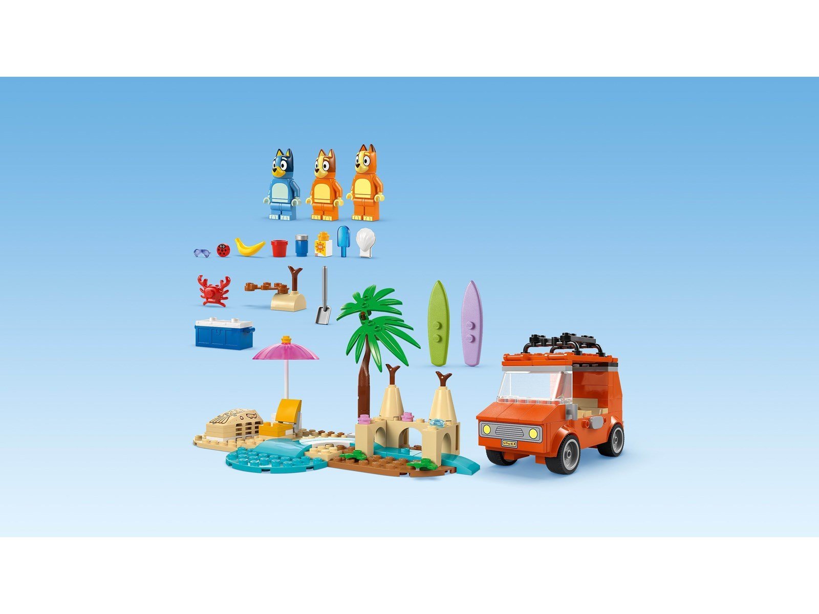 LEGO Bluey 11202 Blueys Strandausflug