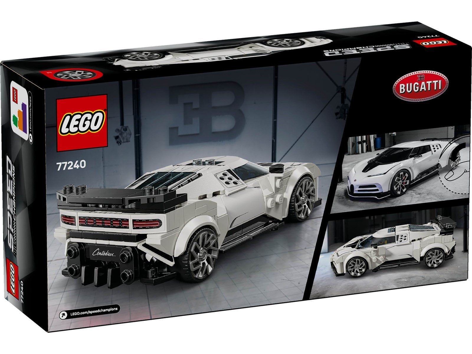 LEGO Speed Champions 77240 Bugatti Centodieci Hypersportwagen