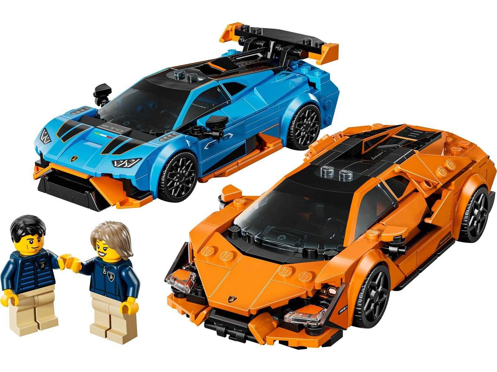 LEGO Speed Champions 77238 Lamborghini Revuelto und Huracán STO