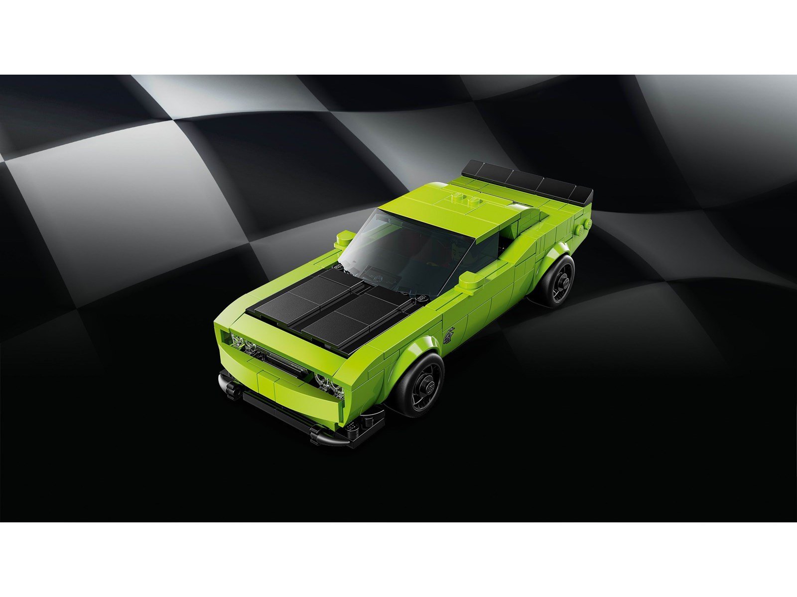LEGO Speed Champions 77237 Dodge Challenger SRT Hellcat Sportwagen