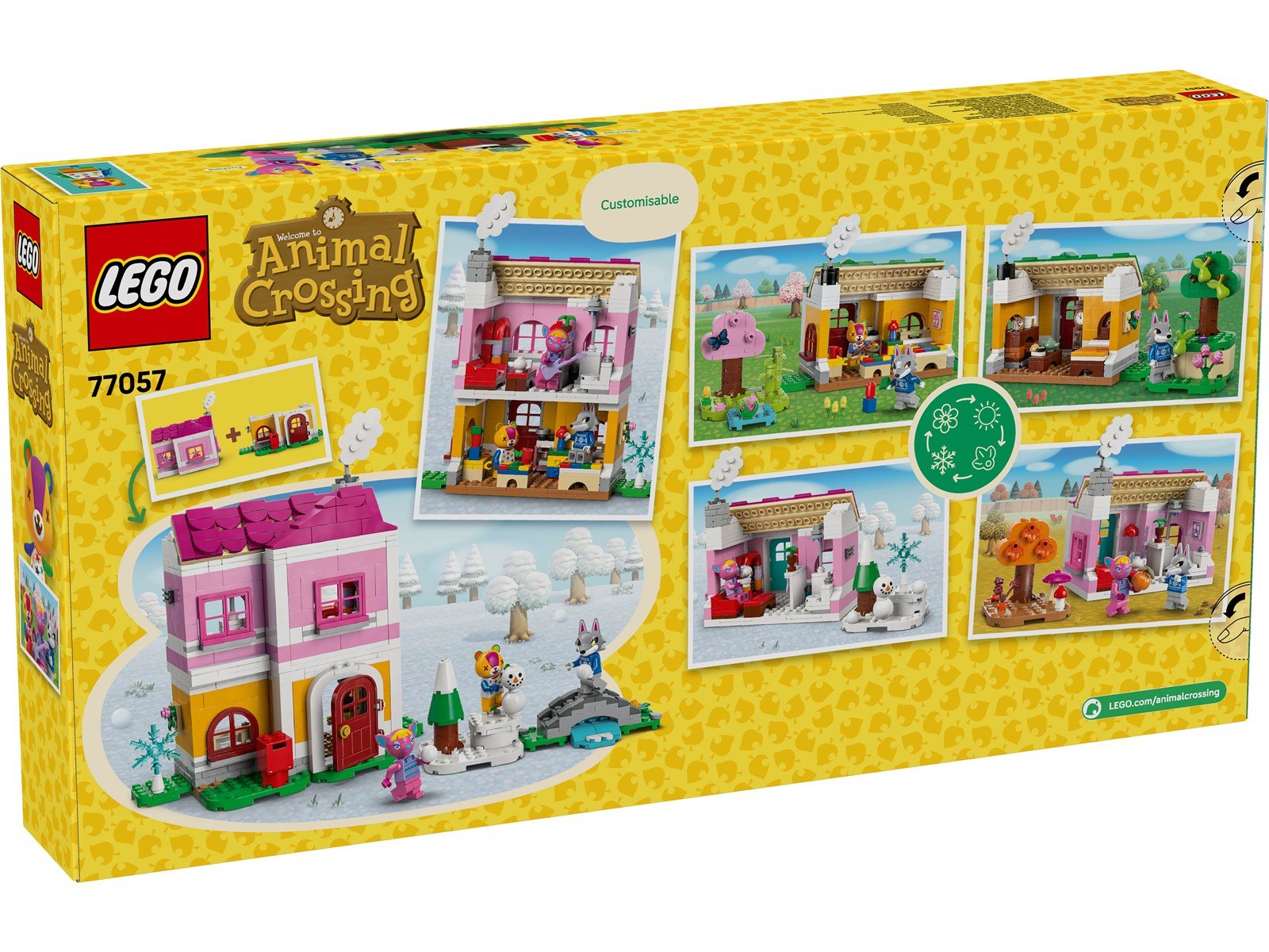 LEGO Animal Crossing 77057 Kreative Häuser: Jahreszeiten voller Spaß