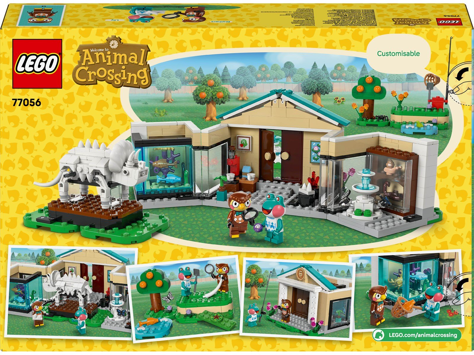 LEGO Animal Crossing 77056 Eugens Museumssammlung