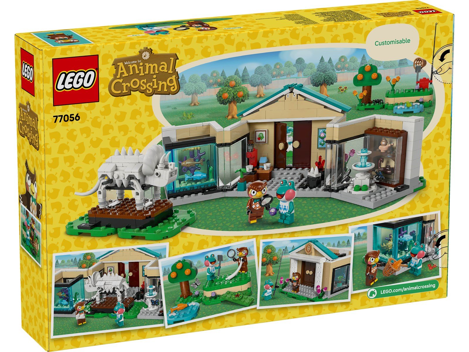 LEGO Animal Crossing 77056 Eugens Museumssammlung