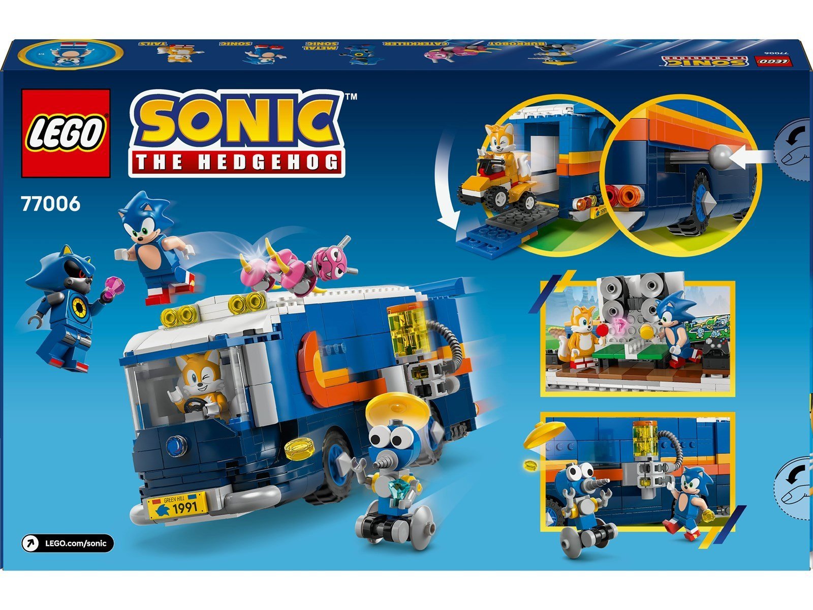 LEGO Sonic 77006 Team Sonics Kommando-Truck