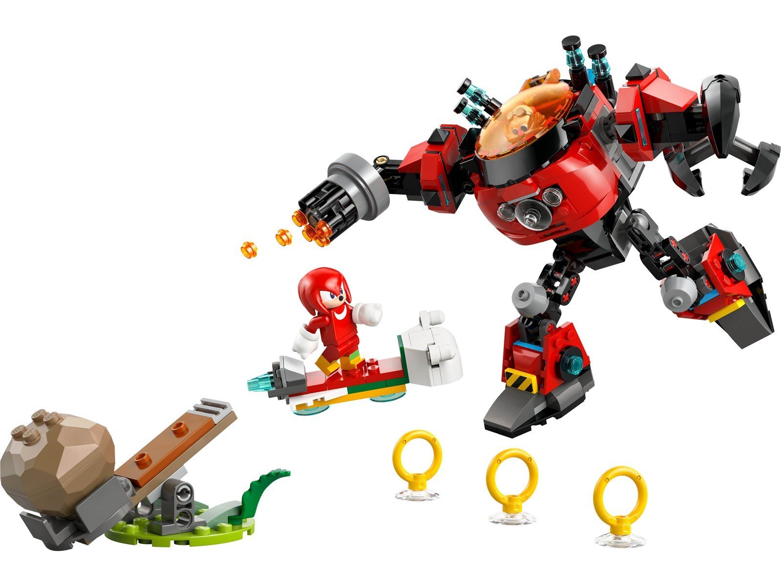 LEGO Sonic 77005 Knuckles vs. Dr. Eggmans Egg Crusher Mech