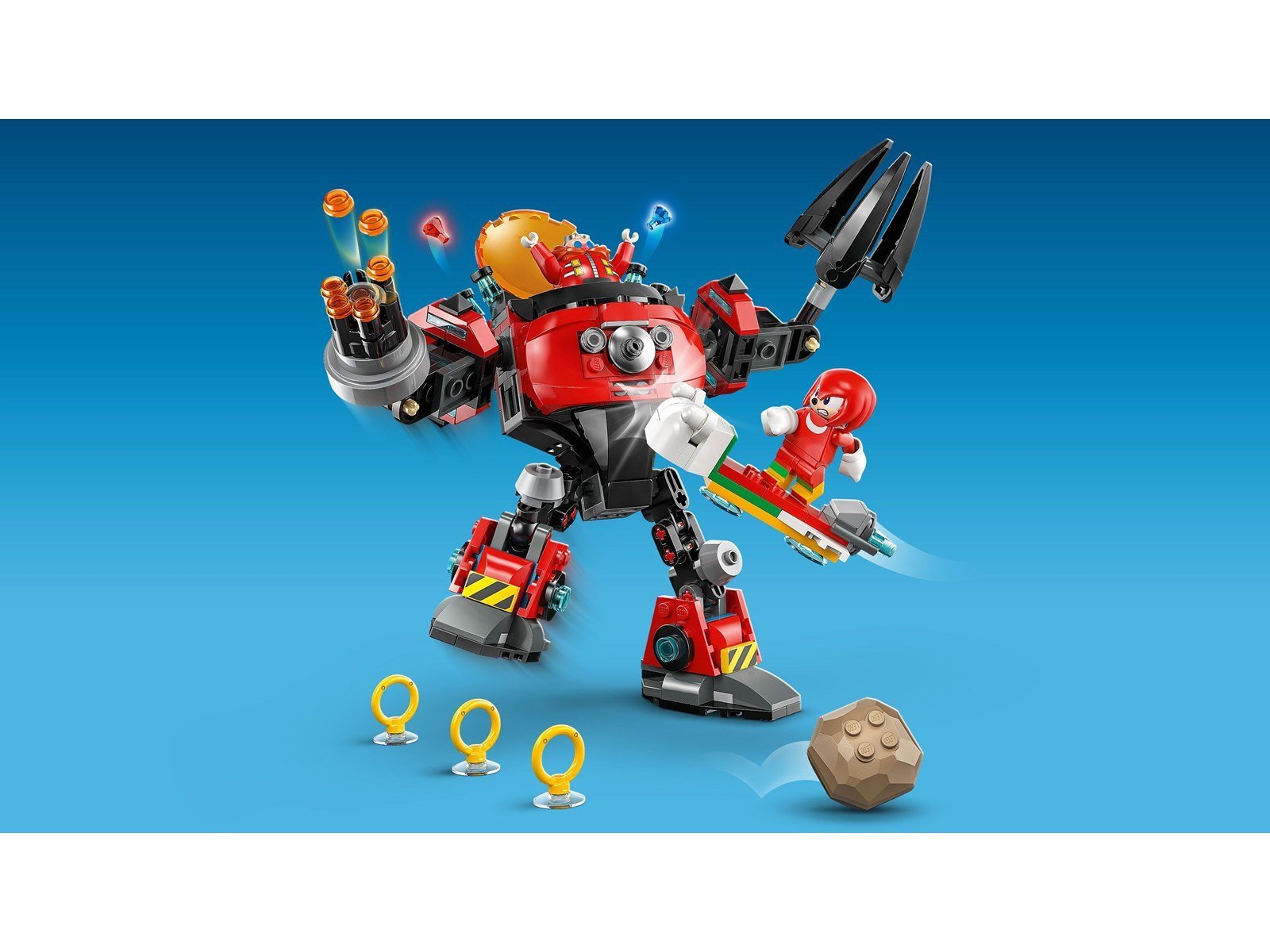 LEGO Sonic 77005 Knuckles vs. Dr. Eggmans Egg Crusher Mech