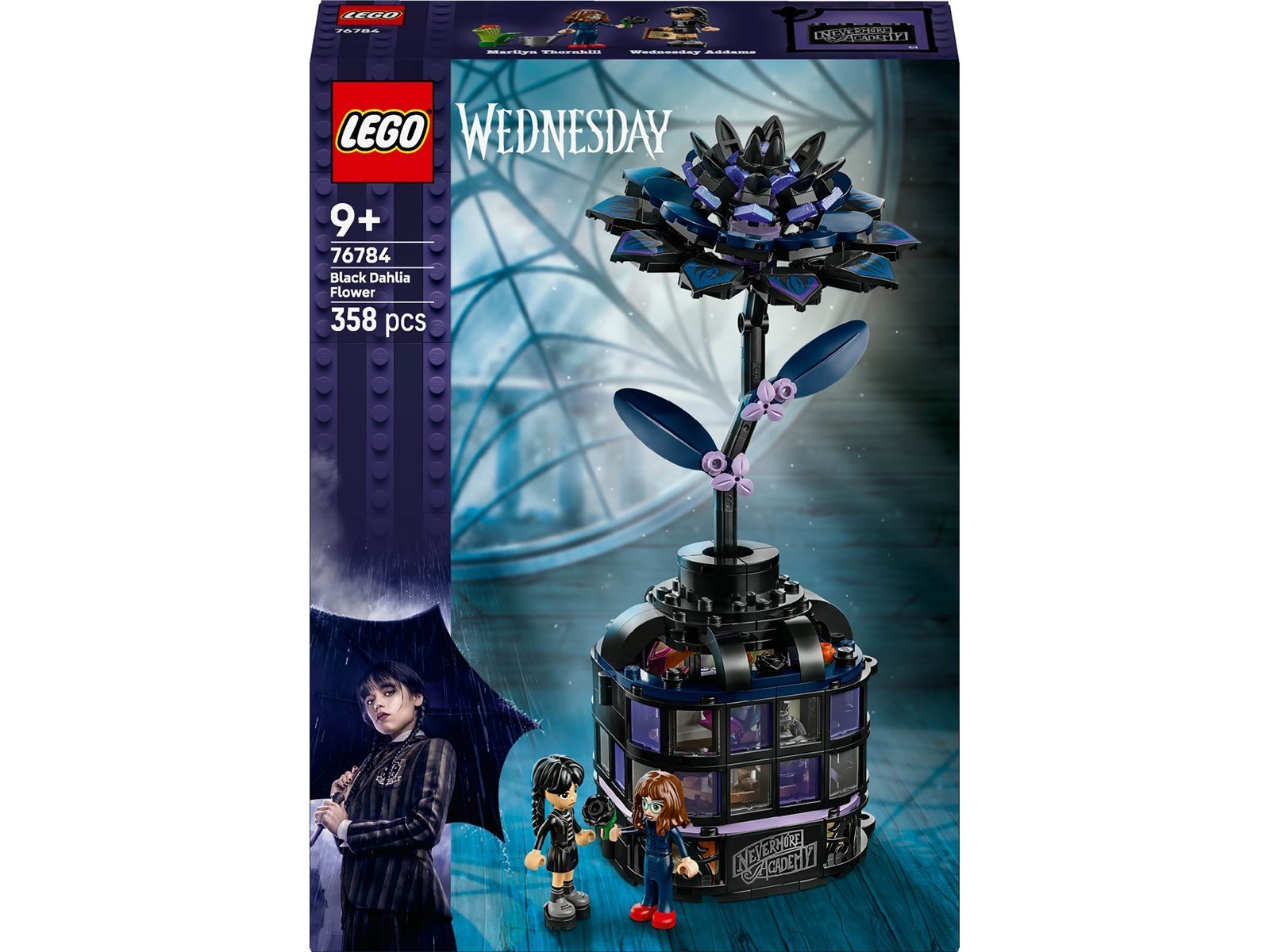 LEGO Wednesday 76784 Schwarze Dahlie