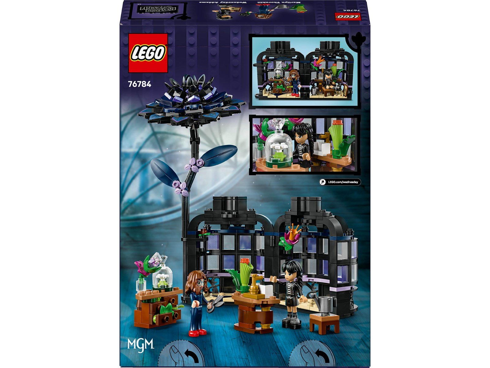 LEGO Wednesday 76784 Schwarze Dahlie