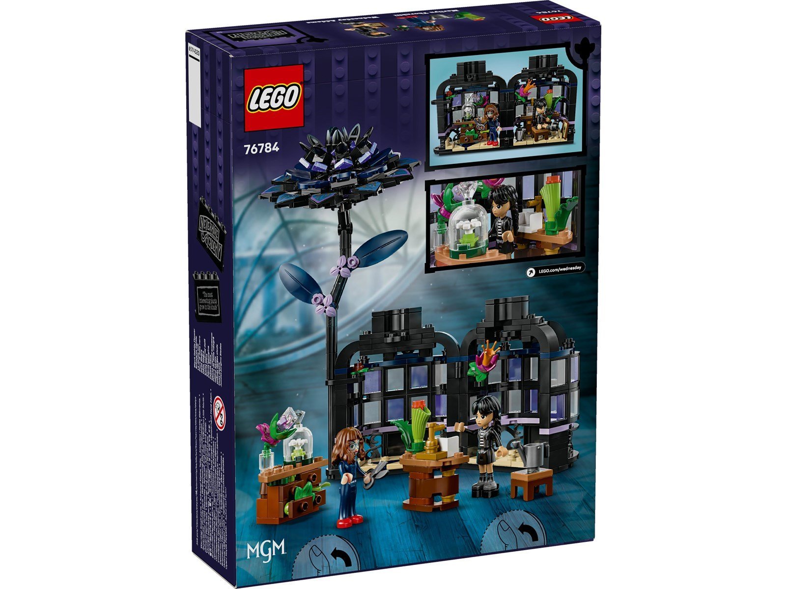 LEGO Wednesday 76784 Schwarze Dahlie