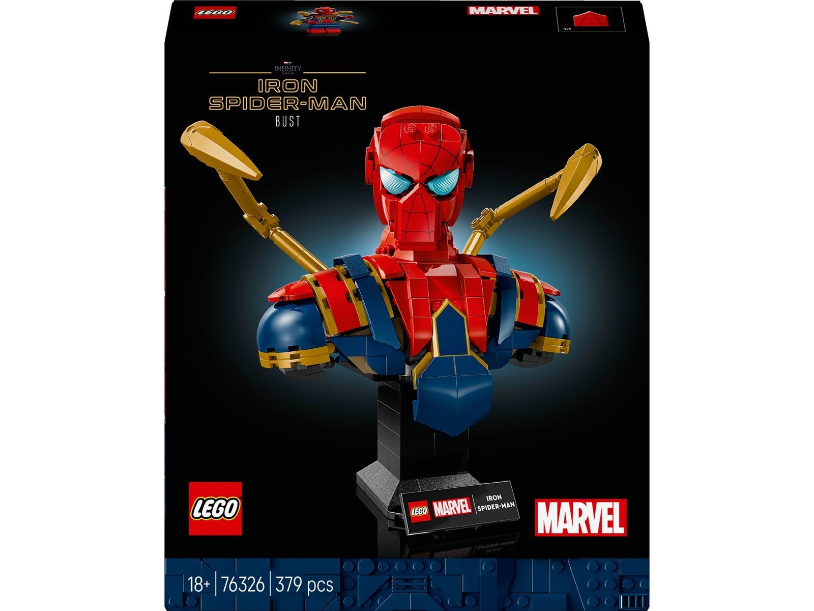 LEGO Super Heroes Marvel 76326 Iron Spider-Man Büste