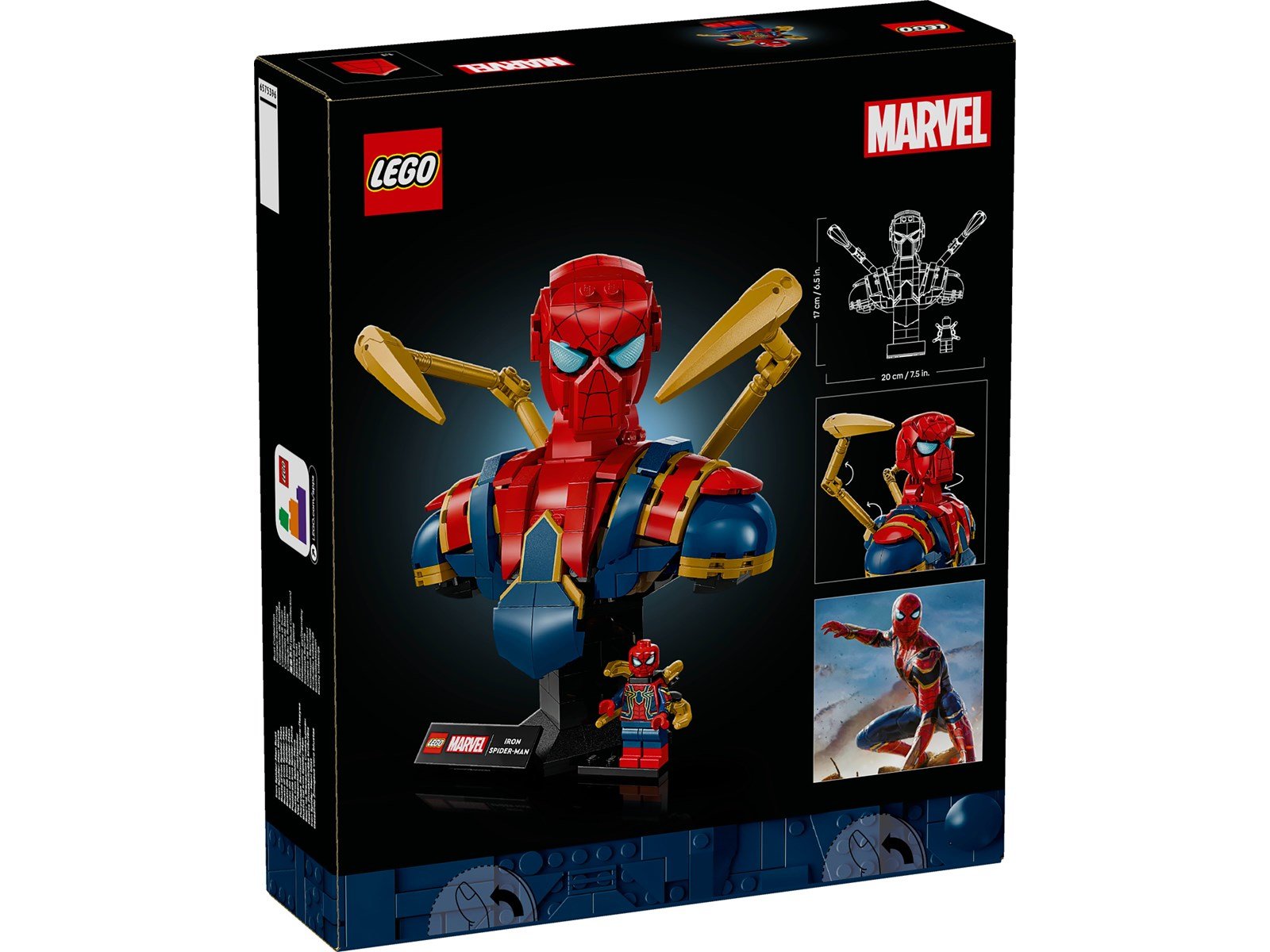 LEGO Super Heroes Marvel 76326 Iron Spider-Man Büste