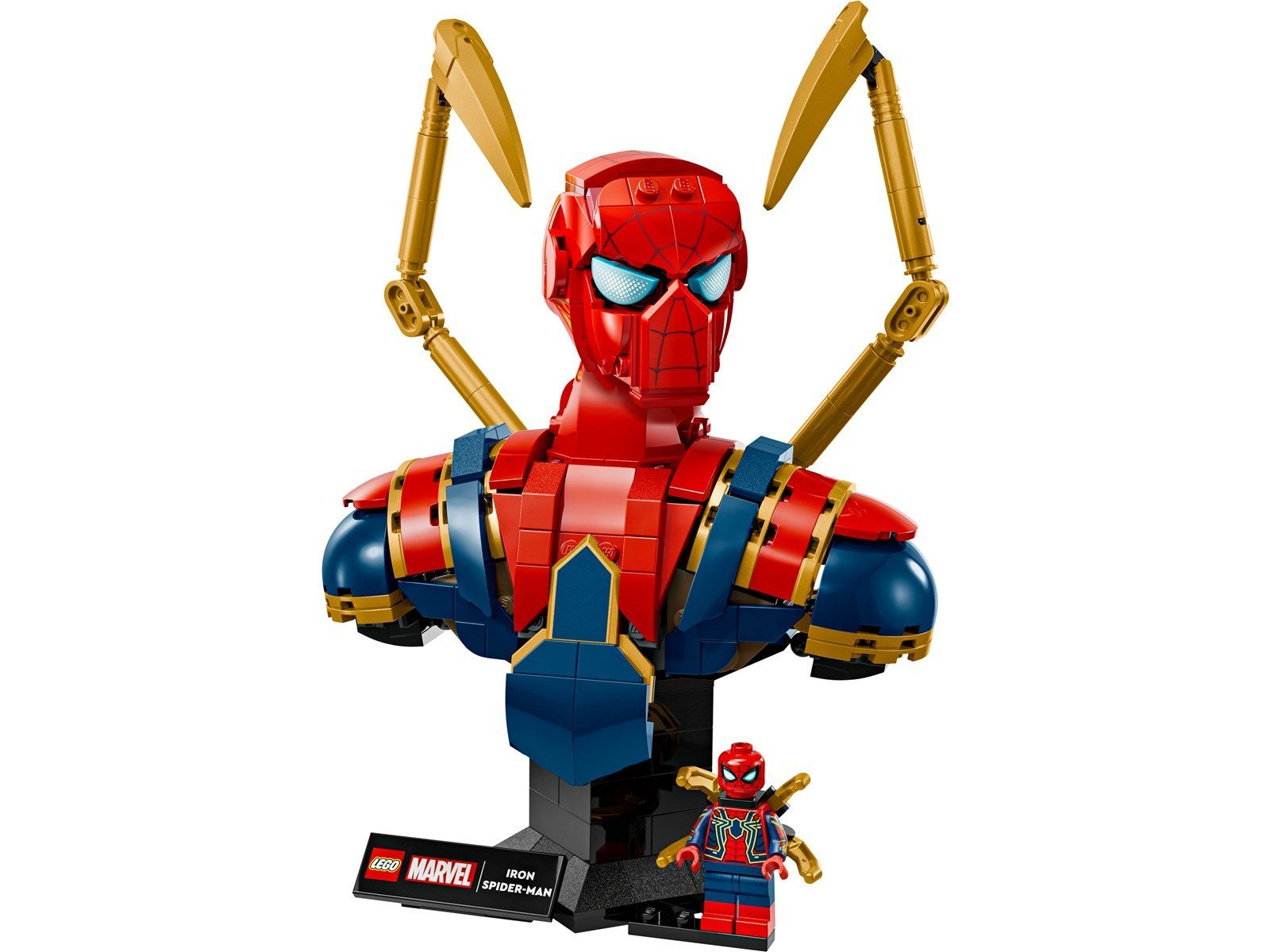 LEGO Super Heroes Marvel 76326 Iron Spider-Man Büste