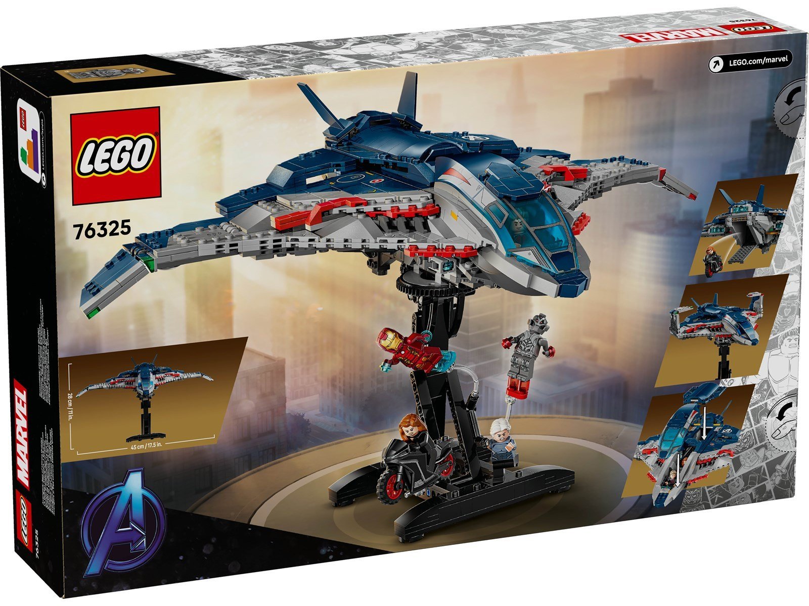 LEGO Super Heroes Marvel 76325 Avengers: Age of Ultron Quinjet