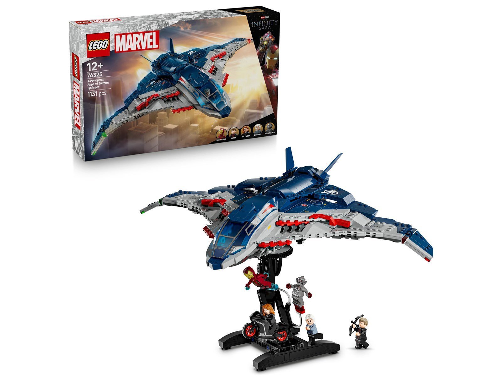 LEGO Super Heroes Marvel 76325 Avengers: Age of Ultron Quinjet