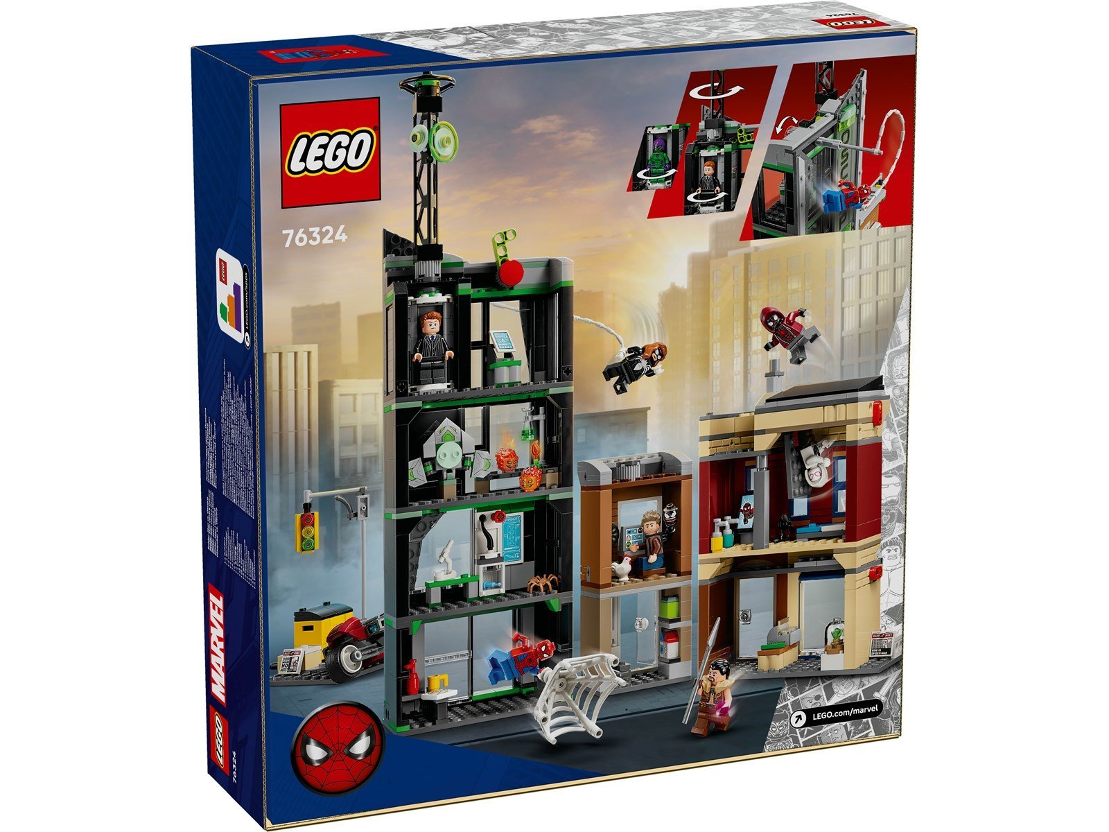 LEGO Super Heroes Marvel 76324 Spider-Man vs. Oscorp