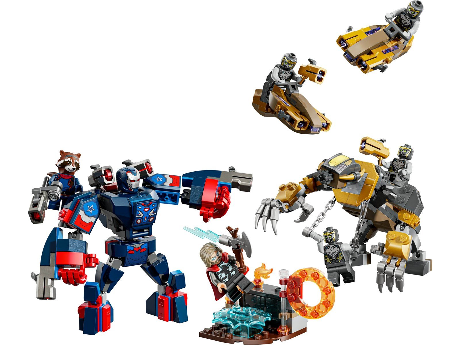 LEGO Super Heroes Marvel 76322 Avengers: Endgame Thor vs. Chitauri