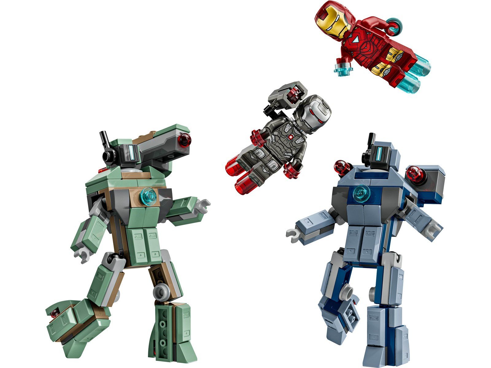 LEGO Super Heroes Marvel 76320 Iron Man & War Machine vs. Hammer-Drohnen