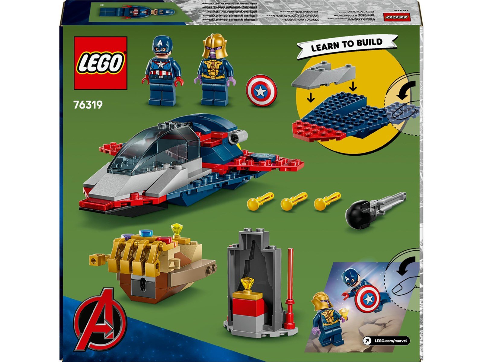 LEGO Super Heroes Marvel 76319 Captain America vs. Thanos