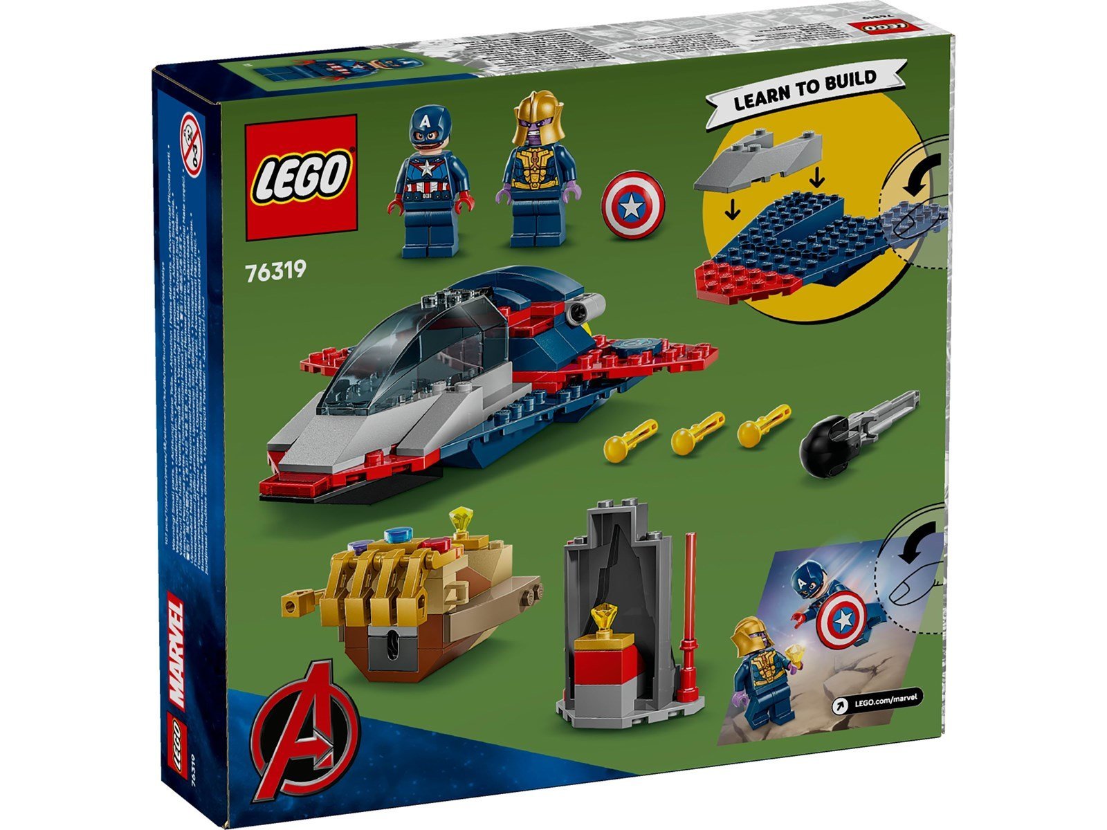 LEGO Super Heroes Marvel 76319 Captain America vs. Thanos
