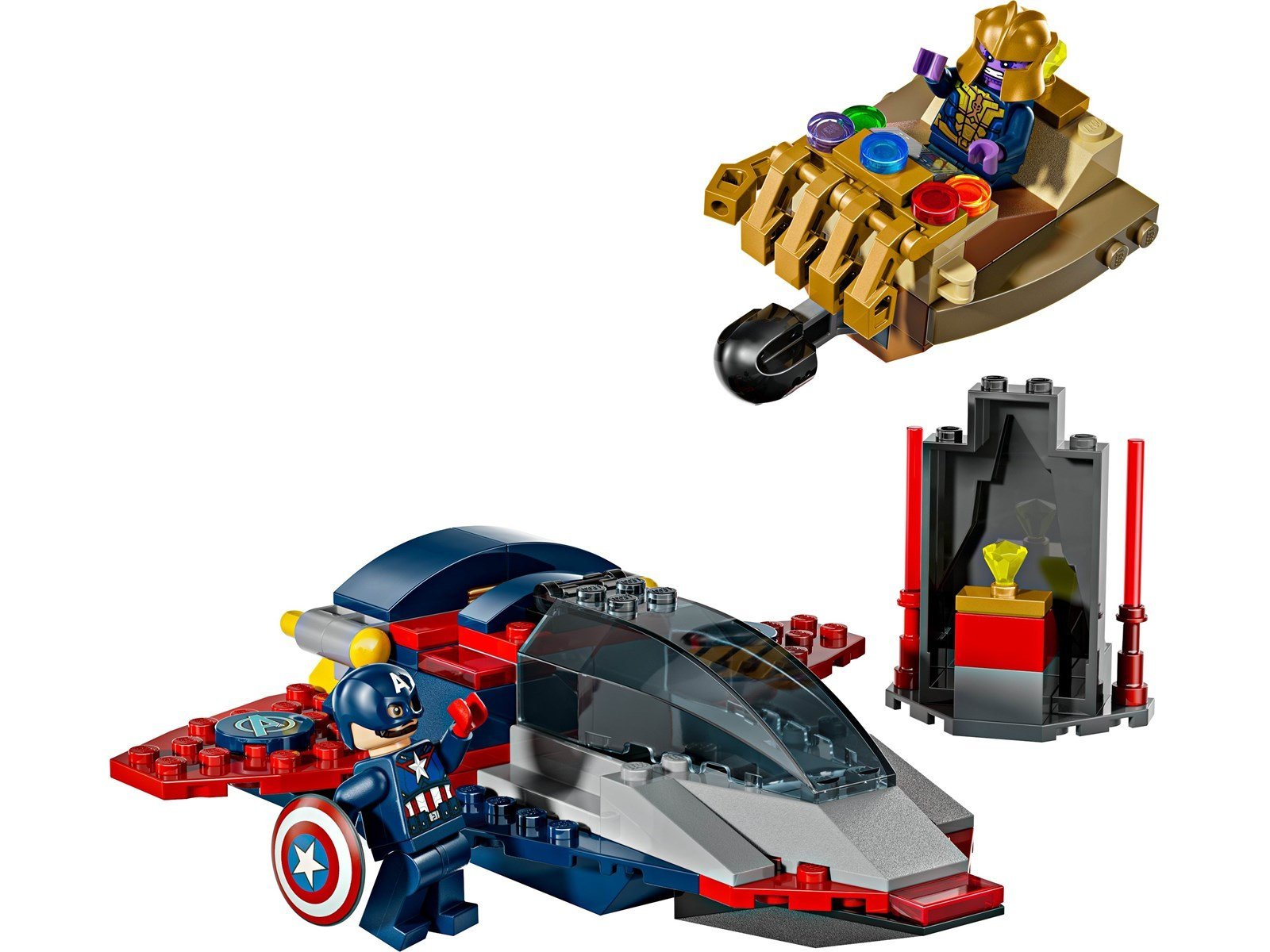 LEGO Super Heroes Marvel 76319 Captain America vs. Thanos