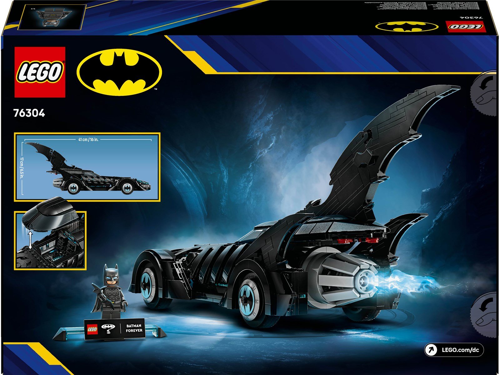 LEGO Super Heroes 76304 Batman Forever™ Batmobil