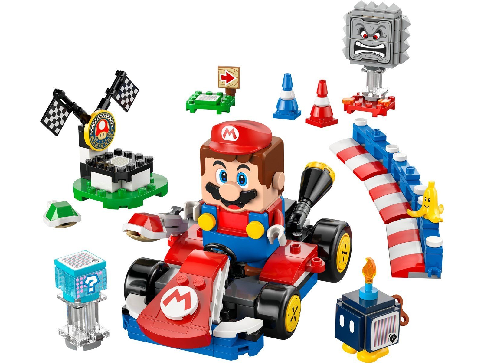 LEGO Super Mario 72043 Mario Kart™ – Interaktiver ® Mario™ & Standard-Kart