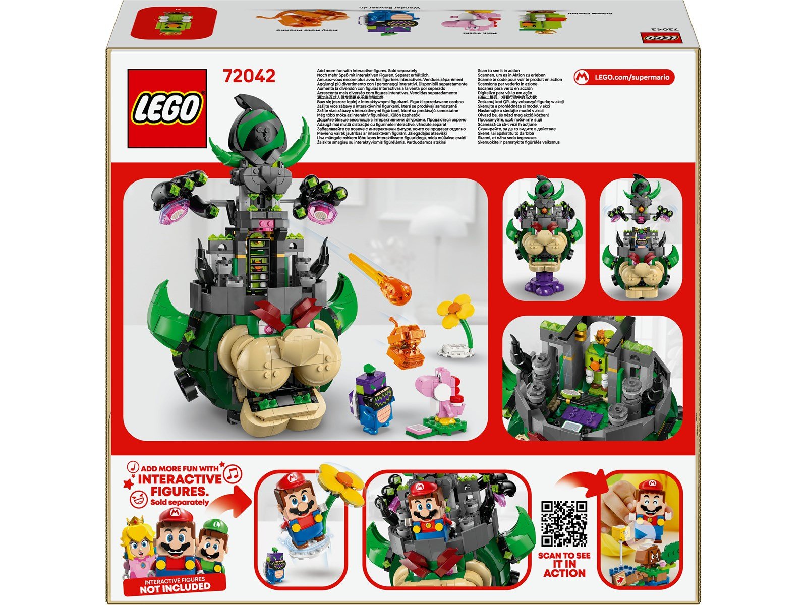 LEGO Super Mario 72042 Prinz Florian & Schloss-Bowser