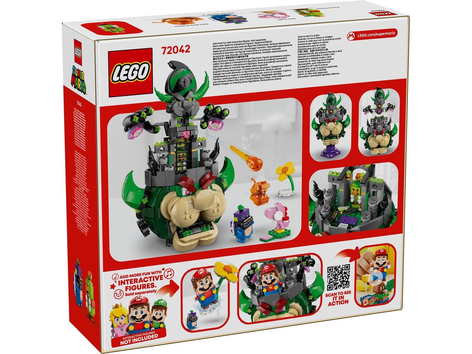 LEGO Super Mario 72042 Prinz Florian & Schloss-Bowser