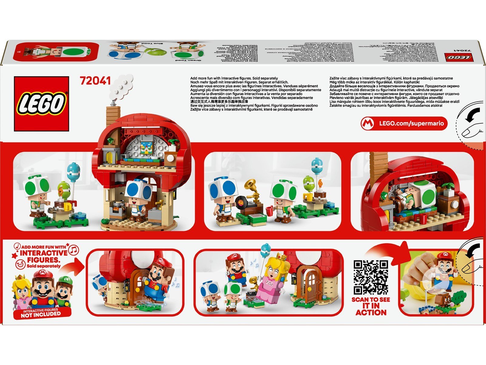LEGO Super Mario 72041 Party beim Toad-Haus