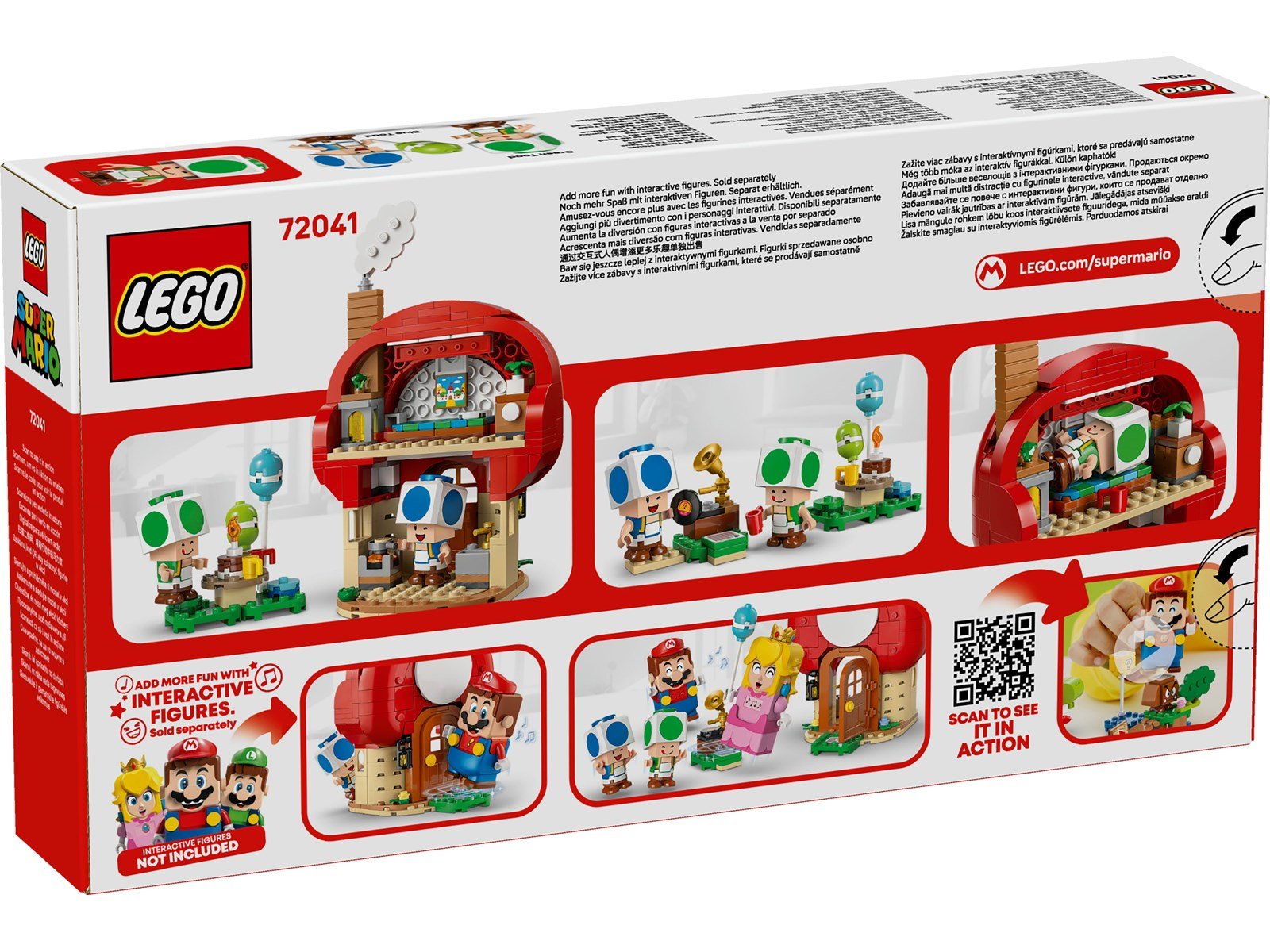 LEGO Super Mario 72041 Party beim Toad-Haus