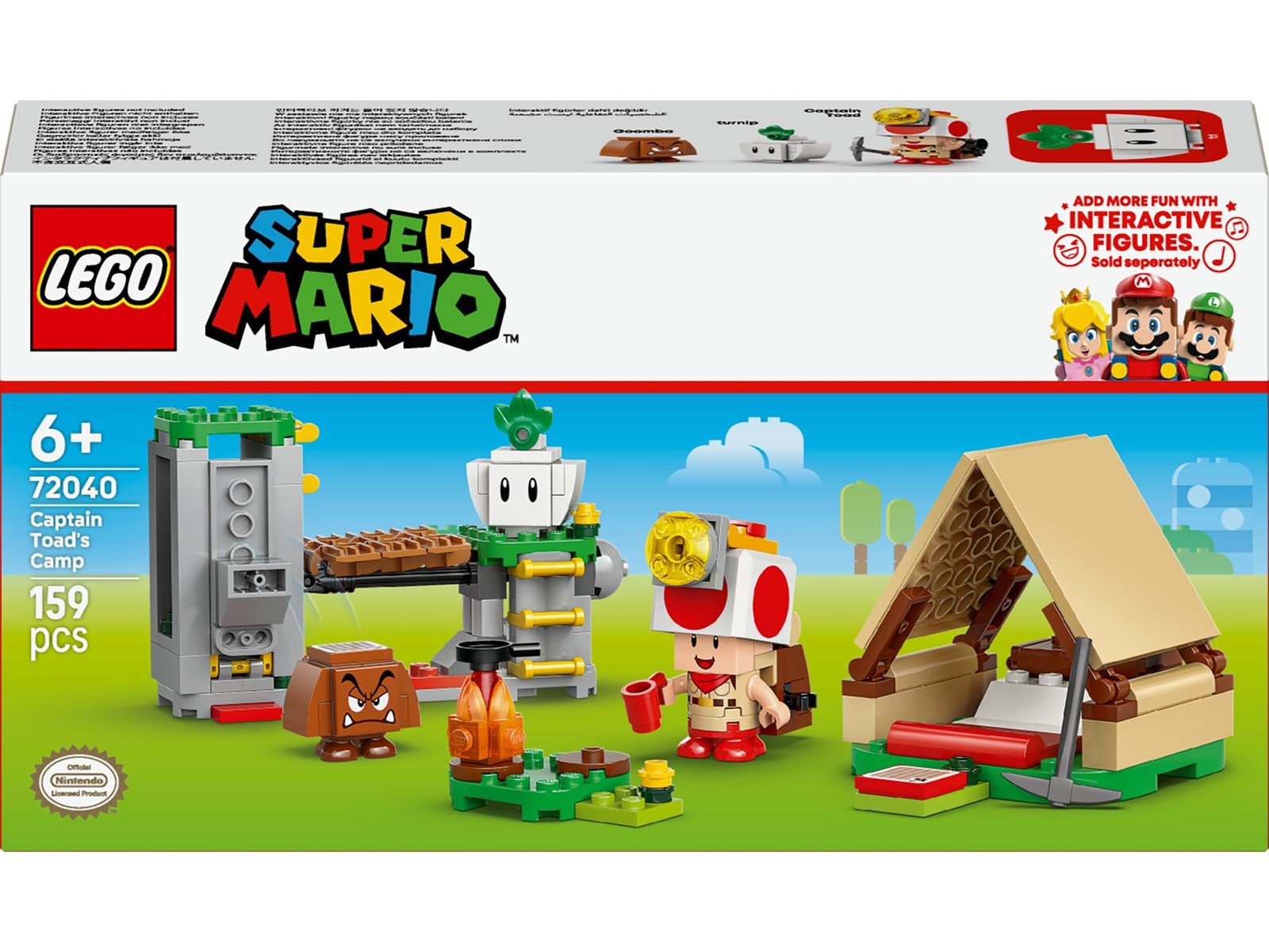 LEGO Super Mario 72040 Kapitän Toad-Camp