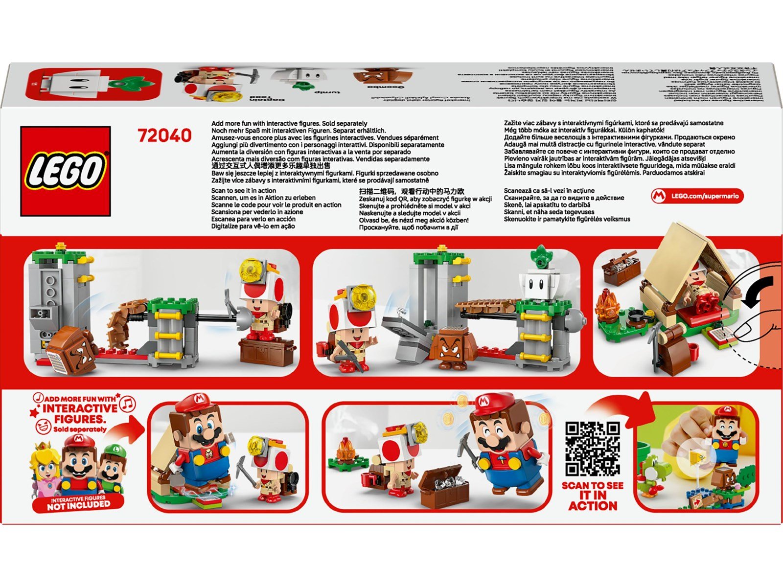 LEGO Super Mario 72040 Kapitän Toad-Camp
