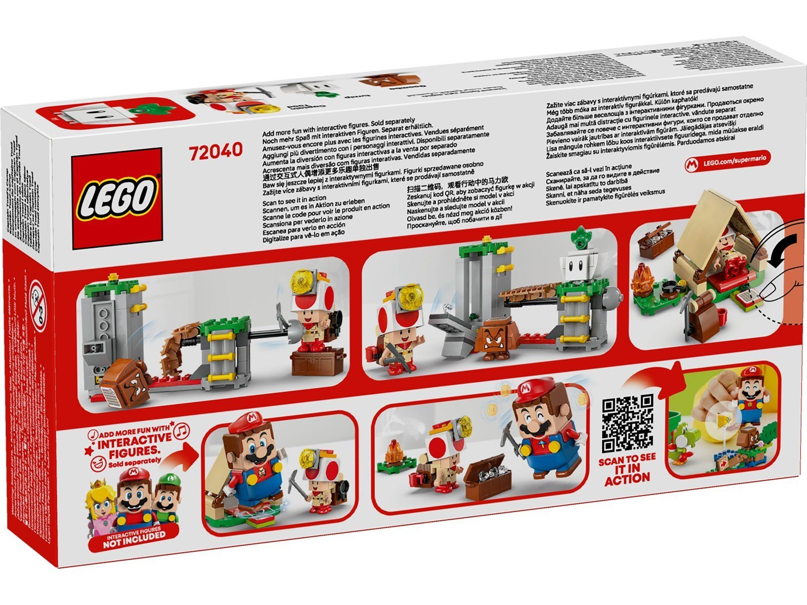 LEGO Super Mario 72040 Kapitän Toad-Camp