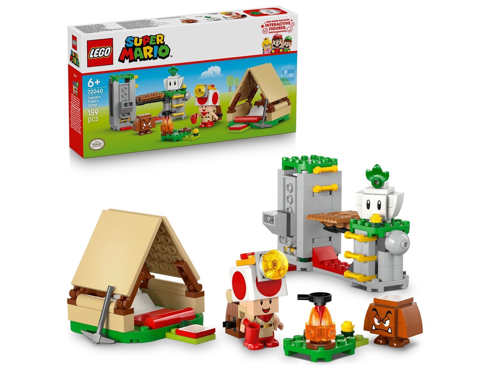 LEGO Super Mario 72040 Kapitän Toad-Camp