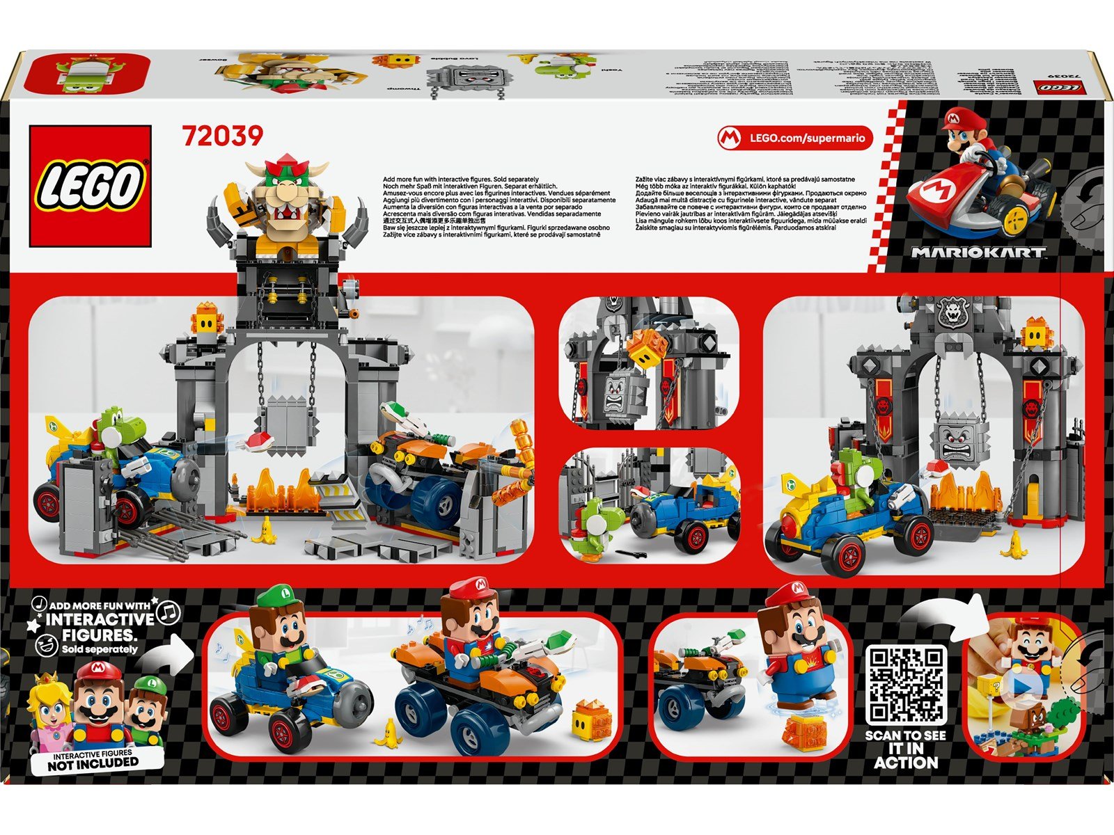 LEGO 72039 Mario Kart™ – Bowsers Festung