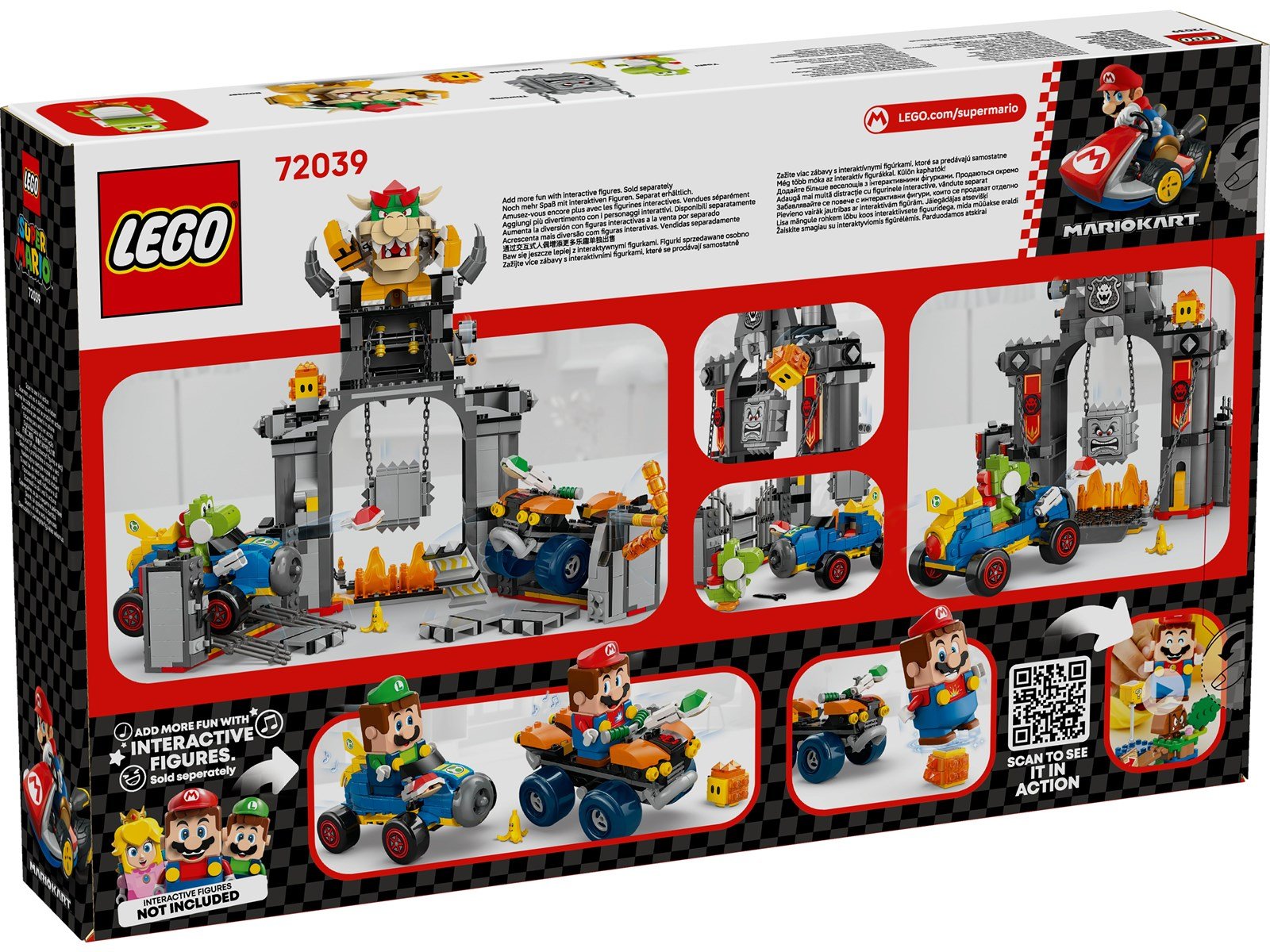 LEGO 72039 Mario Kart™ – Bowsers Festung
