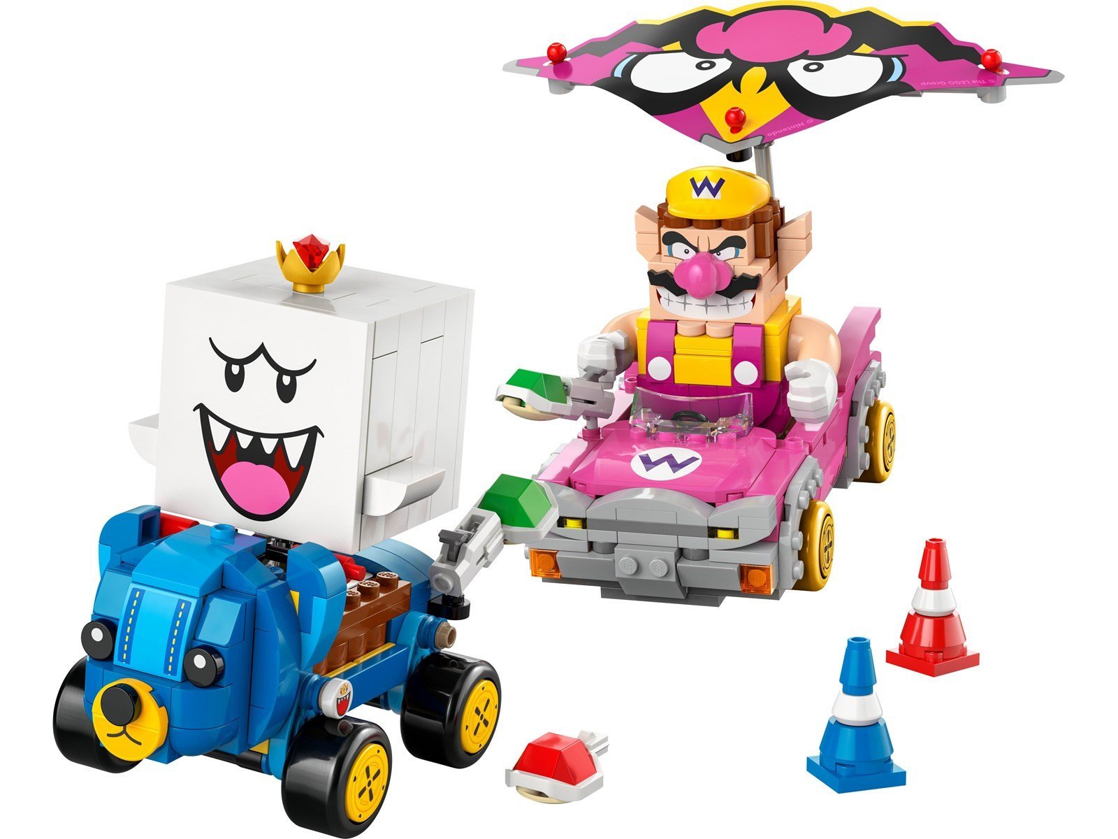 LEGO Super Mario 72038 Mario Kart™ – Wario & König Buu Huu