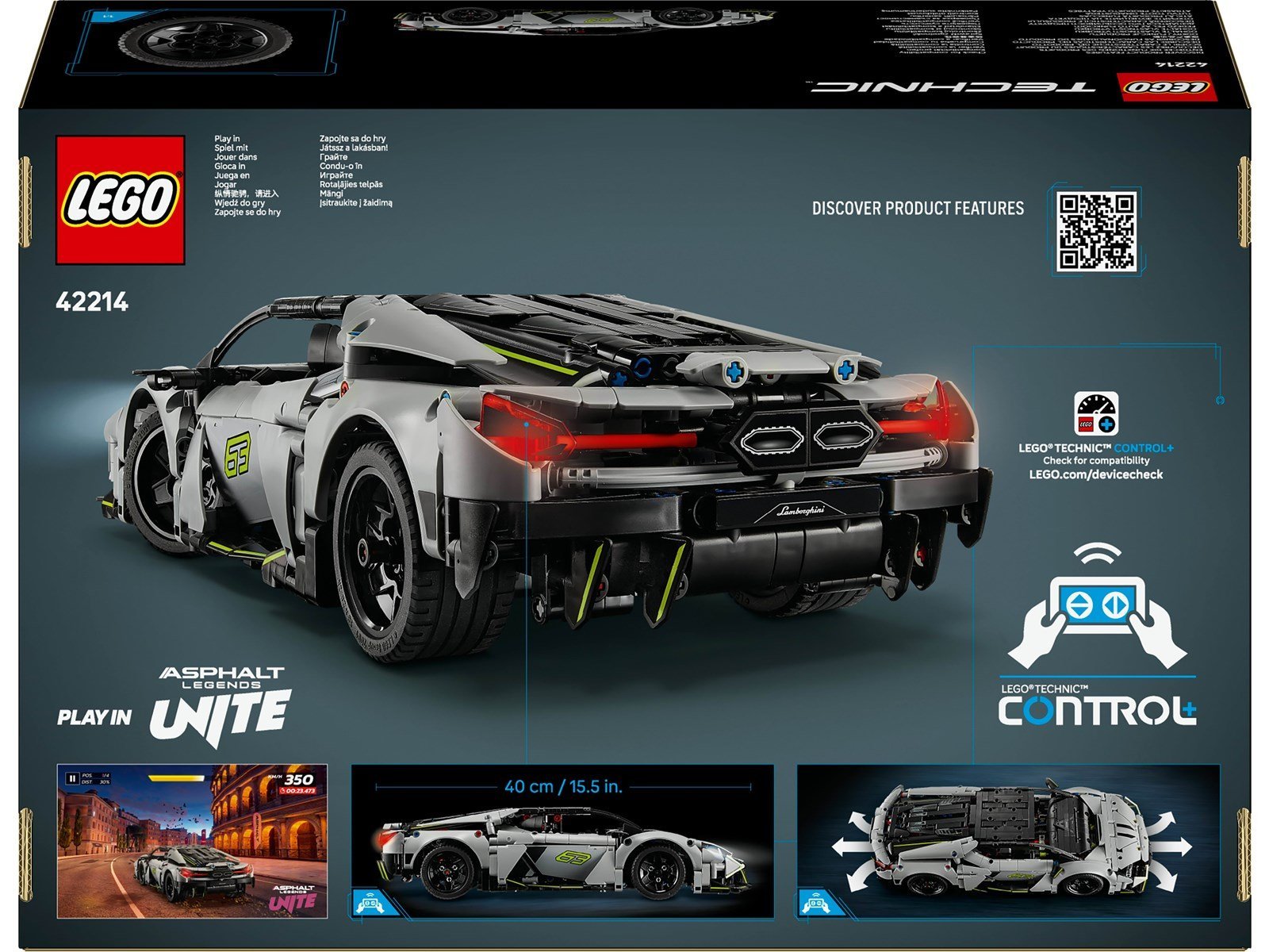 LEGO Technic 42214 Lamborghini Revuelto Supersportwagen